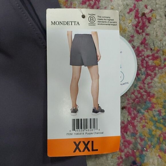 Mondetta Moisture Wicking Athleisure Woven Shorts XXL - Picture 12 of 12